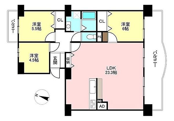 間取り：323000522064