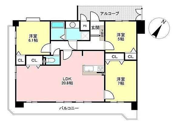 間取り：323000557643