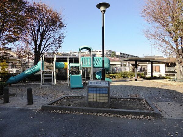 緑に癒やされる公園が徒歩圏内。日常にゆとりを与えてくれます。