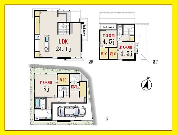 建物プラン例　建物面積117．99?