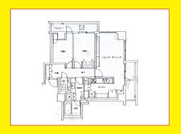 ブランズ六番町 2LDKの間取図画像