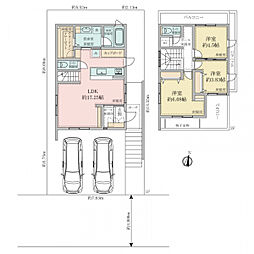JR中央線 西国分寺駅 徒歩12分 3LDKの間取り