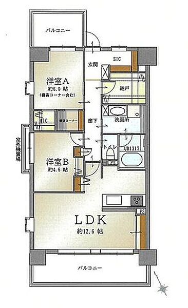 間取り：312001297142