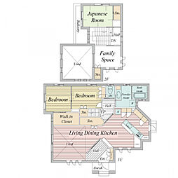 関東鉄道常総線 新守谷駅 徒歩28分 3LDKの間取り