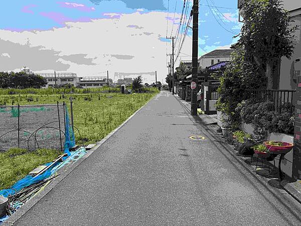 前面道路