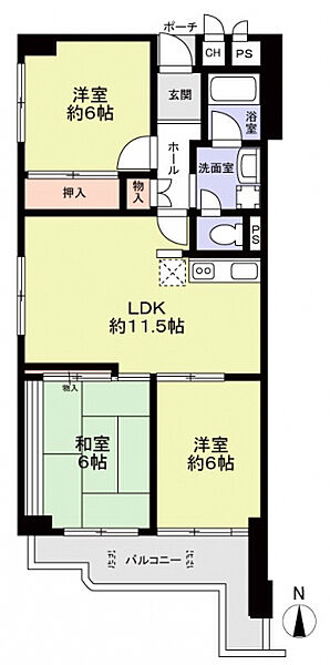 間取り：326000248807