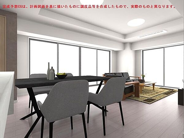 リビング/ダイニングを拡大表示
