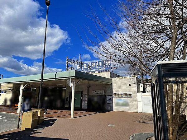 阪急神戸線夙川駅 678m