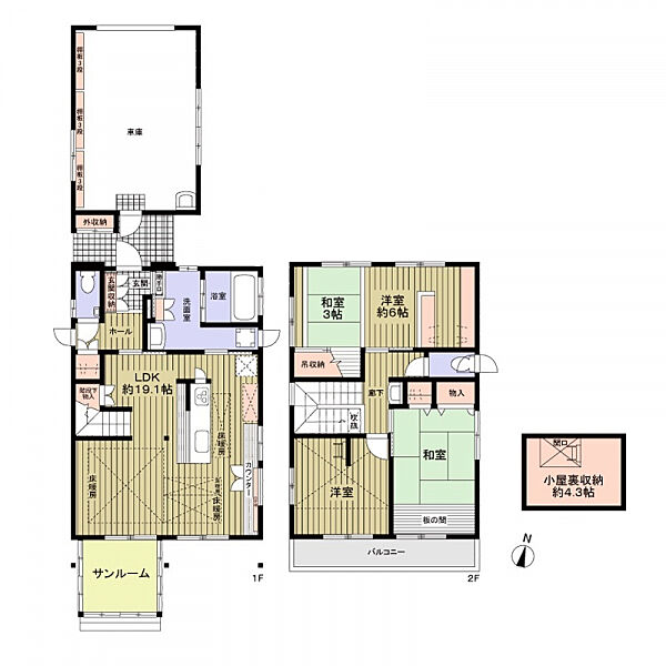 間取り：323000441418