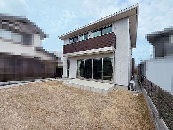 テラス側