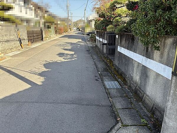 前面道路