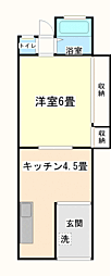 間取図画像 1DK
