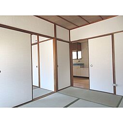 加太アパート 2A 2階2DKのリビング/ダイニング