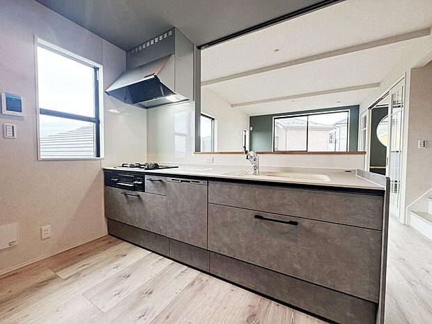 キッチン 作業の捗る広さのキッチン