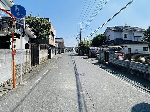 前面道路