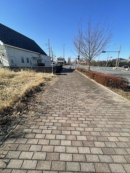 歩道：北側