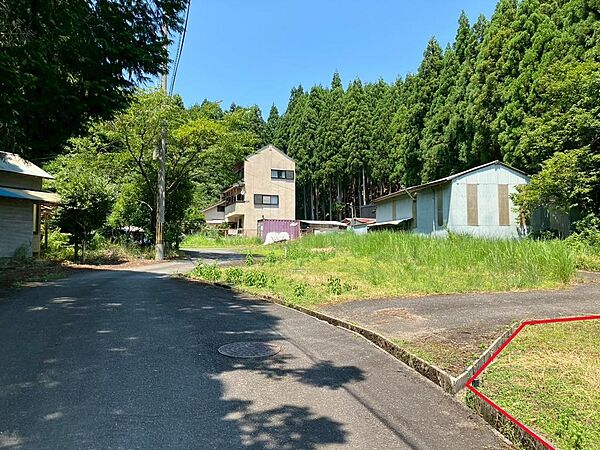 赤枠内が対象の土地です！