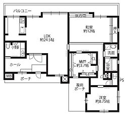 グラン・ノーブル和歌山友田町 1001 2SLDKの間取り