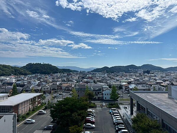 バルコニー正面からの眺望です