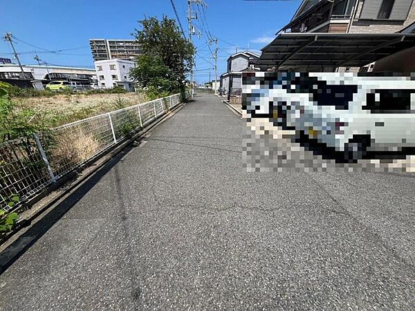 前面道路も約4.7ｍあります♪