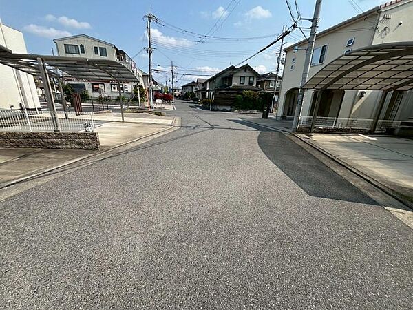 前面道路です♪