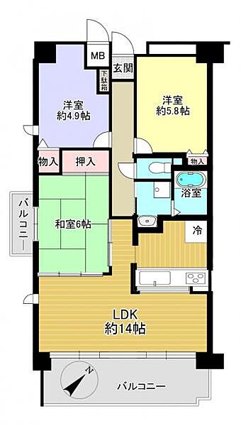 間取り：327001692235