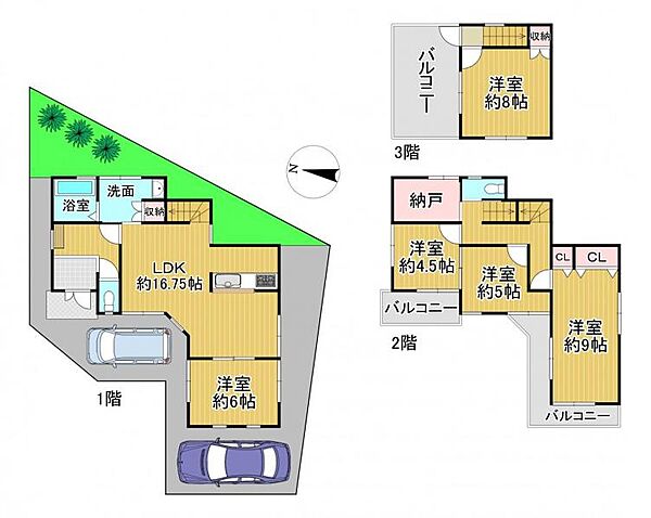 間取り：327001690605