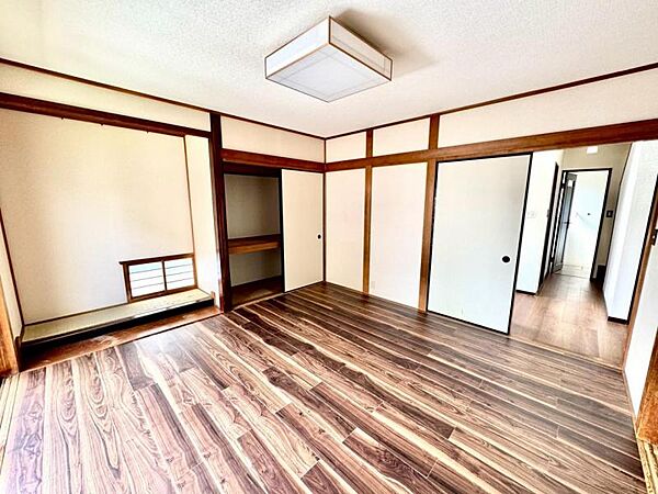 1F和室→洋室化！約8帖あり、ゆったり！