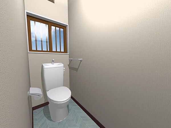トイレの完成予想図です♪
