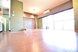 市ドリームハイツ１号棟 1LDKのリビング/ダイニング