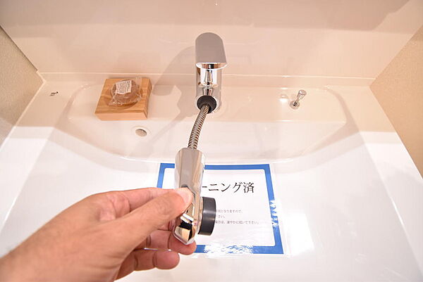 シャンプードレッサー付きの洗面化粧台です♪