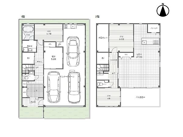 間取り：327001642283