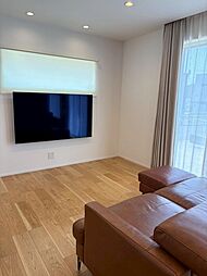 水戸市河和田町戸建 4LDKのリビング/ダイニング