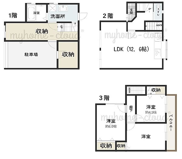 間取り：326000262421