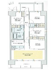 間取図画像 2SLDK