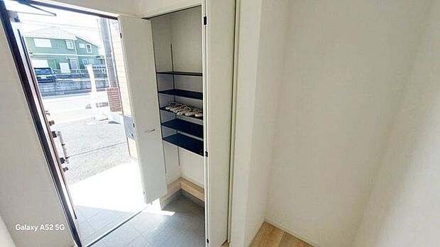 ◆整理整頓がしやすい、シンプル設計の玄関！