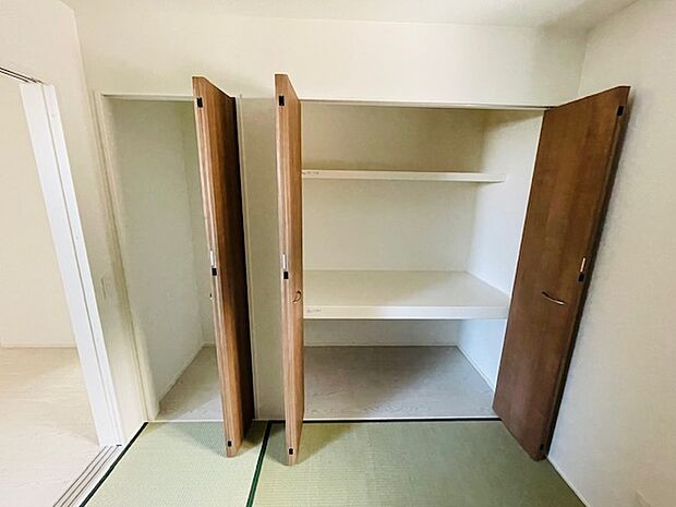 和室収納も大容量です