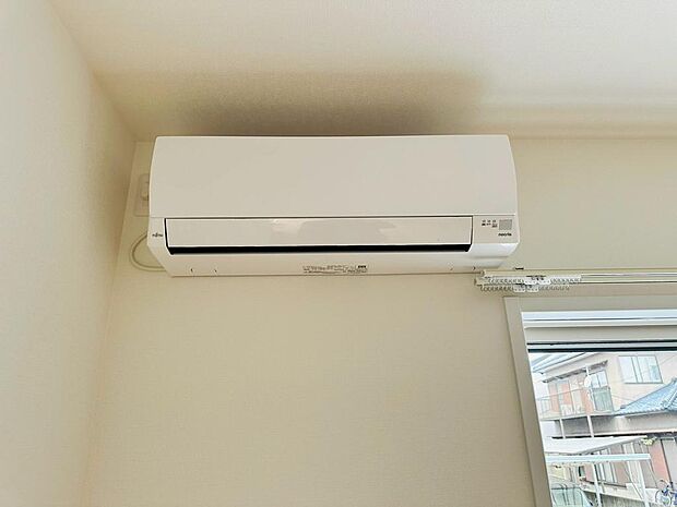 リビングエアコンがはじめから設置済