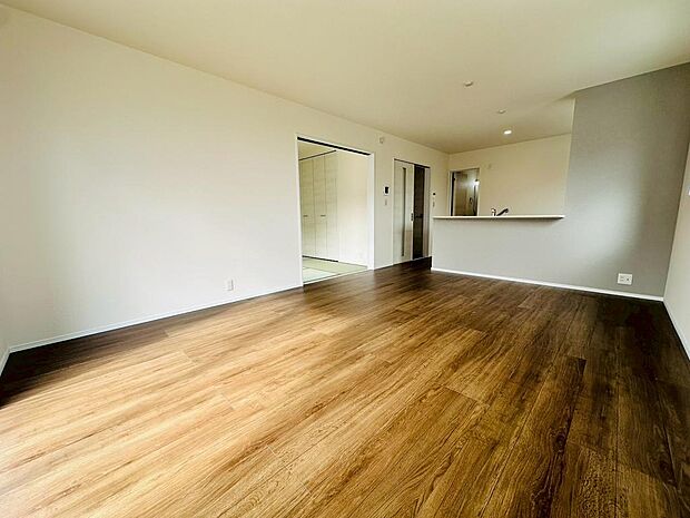 家具を配置しやすいリビング