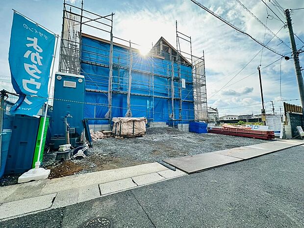 これから建築です