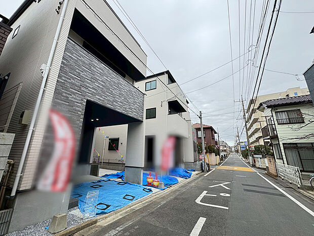 前面道路を含む現地写真