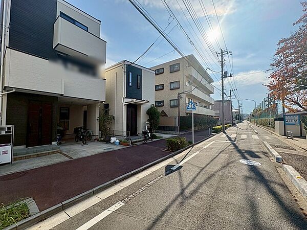 前面道路を含む現地写真