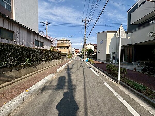 前面道路を含む現地写真
