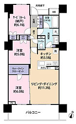 間取図画像 2SLDK