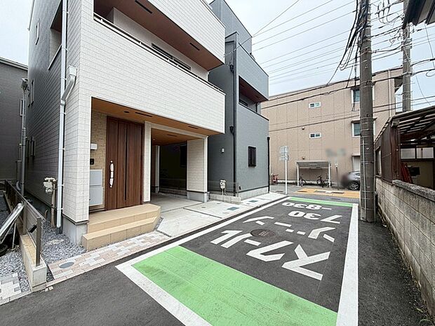 前面道路を含む現地写真