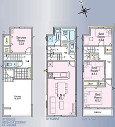 埼玉県蕨市南町３丁目