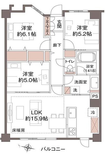 間取り：311002393726