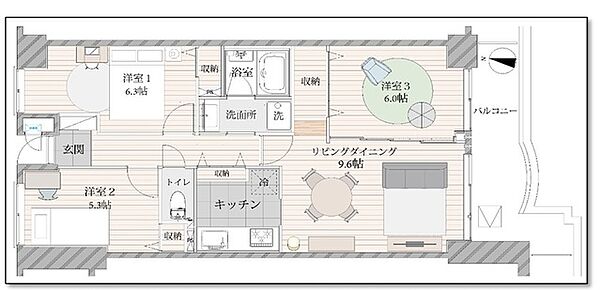 間取り：311002463309