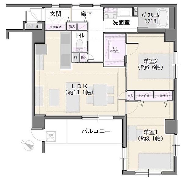 間取り：311002357418