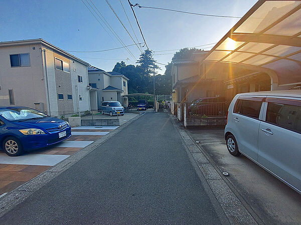 前面道路を含む現地写真